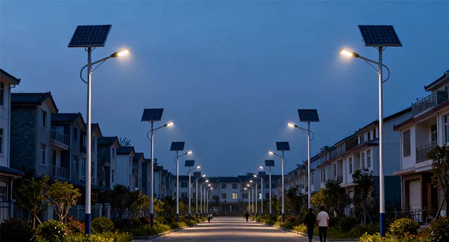 solar street lights